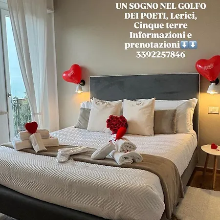 Un Sogno Nel Golfo Dei Poeti New Lägenhet Lerici